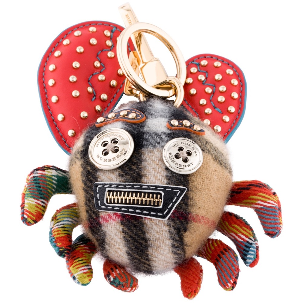 NWT BURBERRY CRAB LIMITED EDITION KEYCHAIN